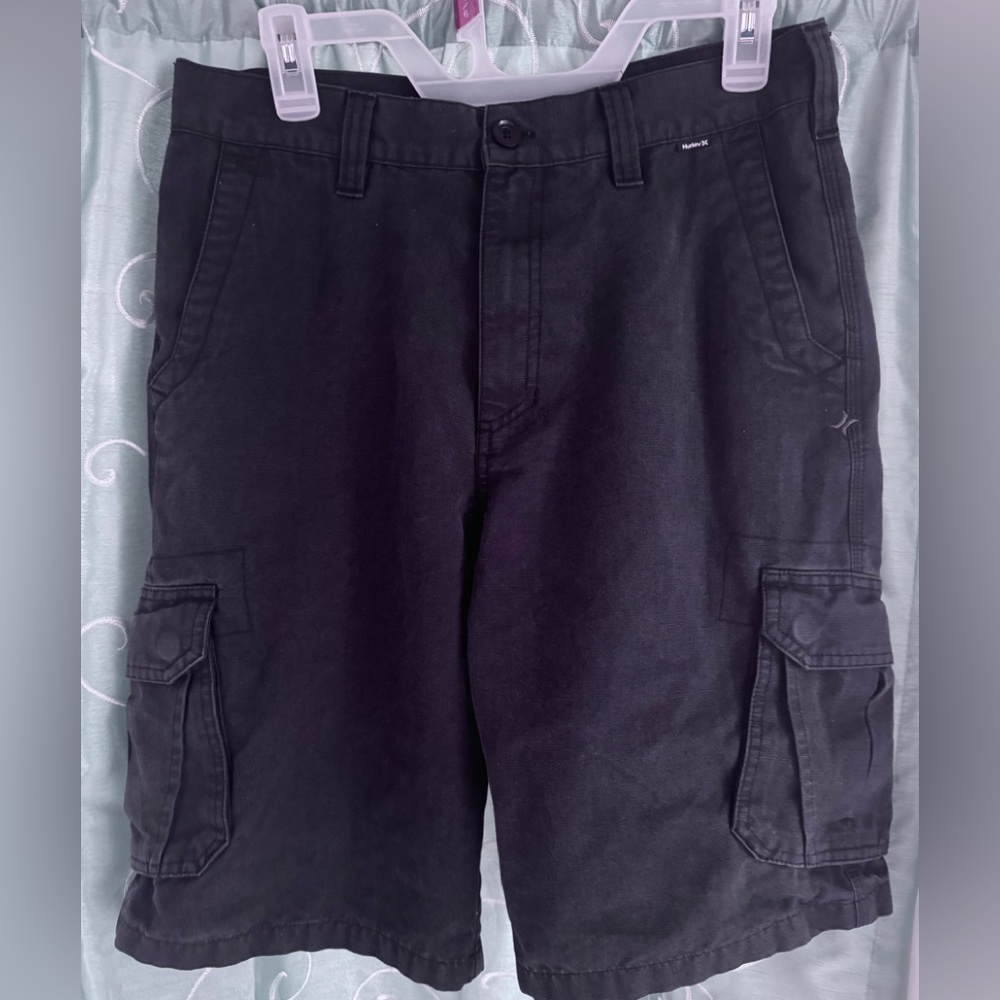 Men’s Hurley navy blue cargo shorts size 29
